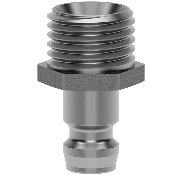 TEMPERIER-STECKNIPPEL EDELSTAHL	 G 1/4" A, 1.4305, DN 6